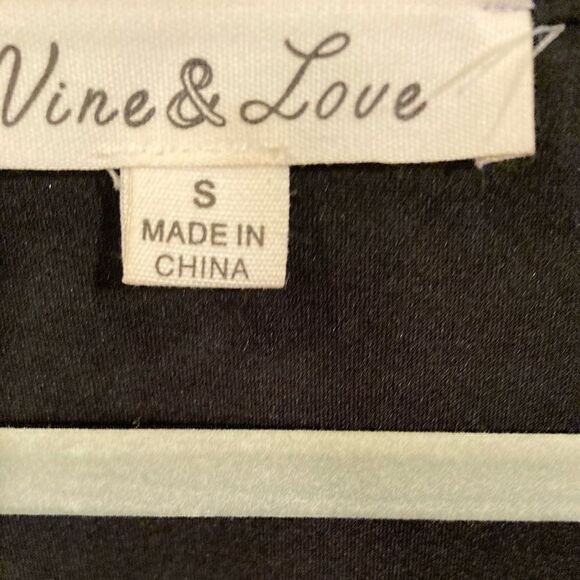 See Through Sequins Long  Sleeve Black Top - Picture 8 of 9